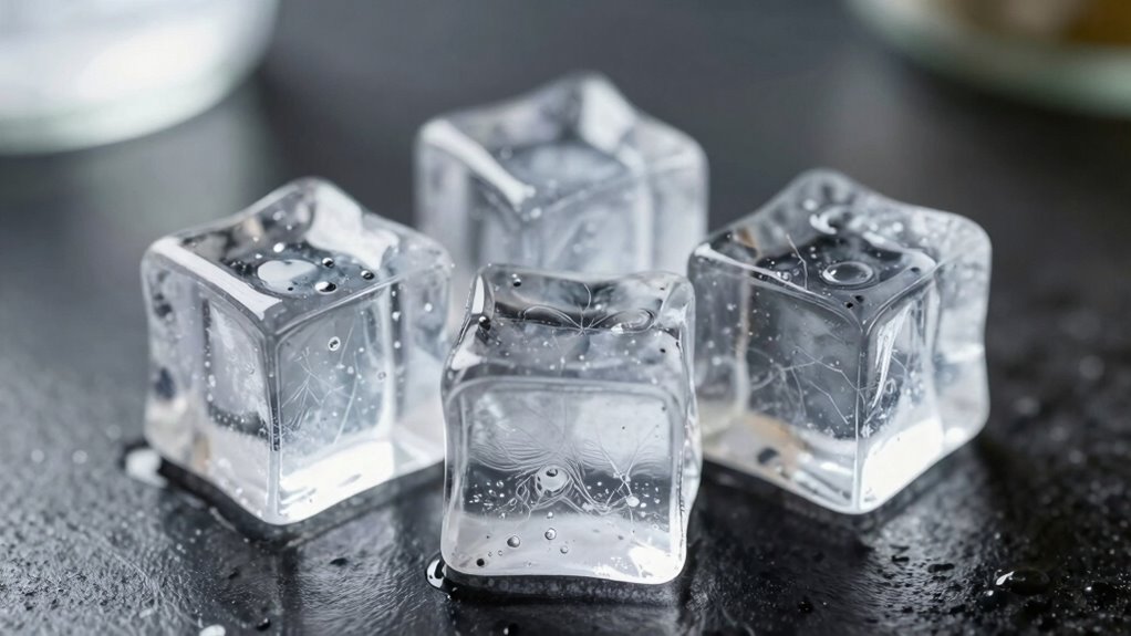 adjust freeze minimize bubbles