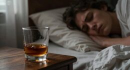 alcohol worsens sleep quality