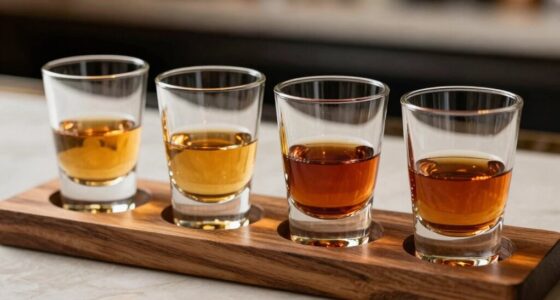arrange and sequence tastings