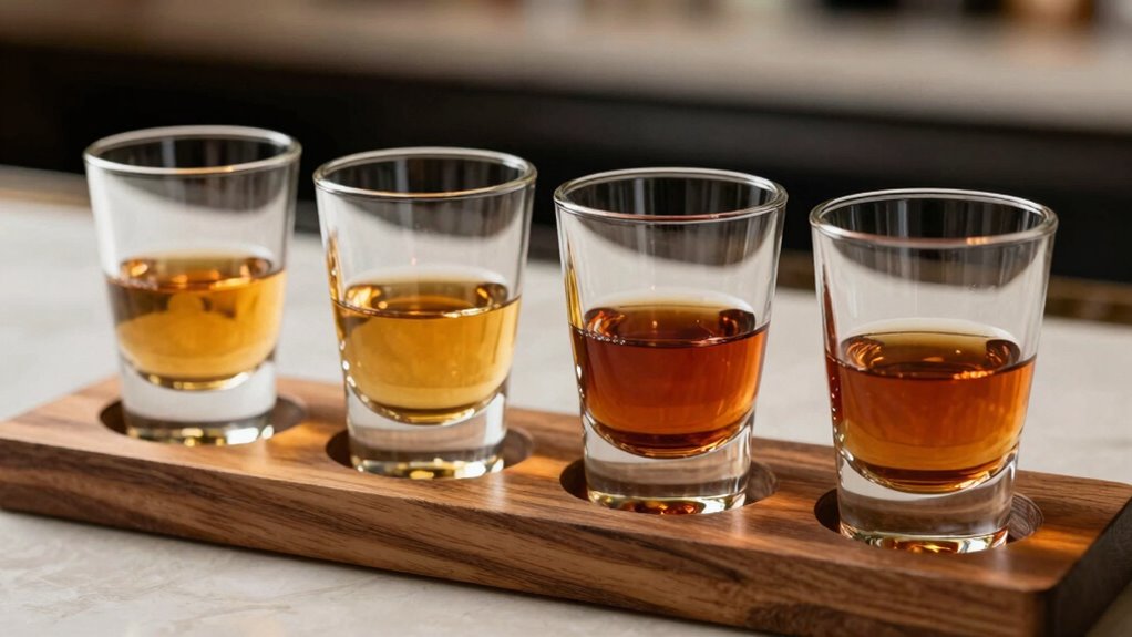 arrange and sequence tastings