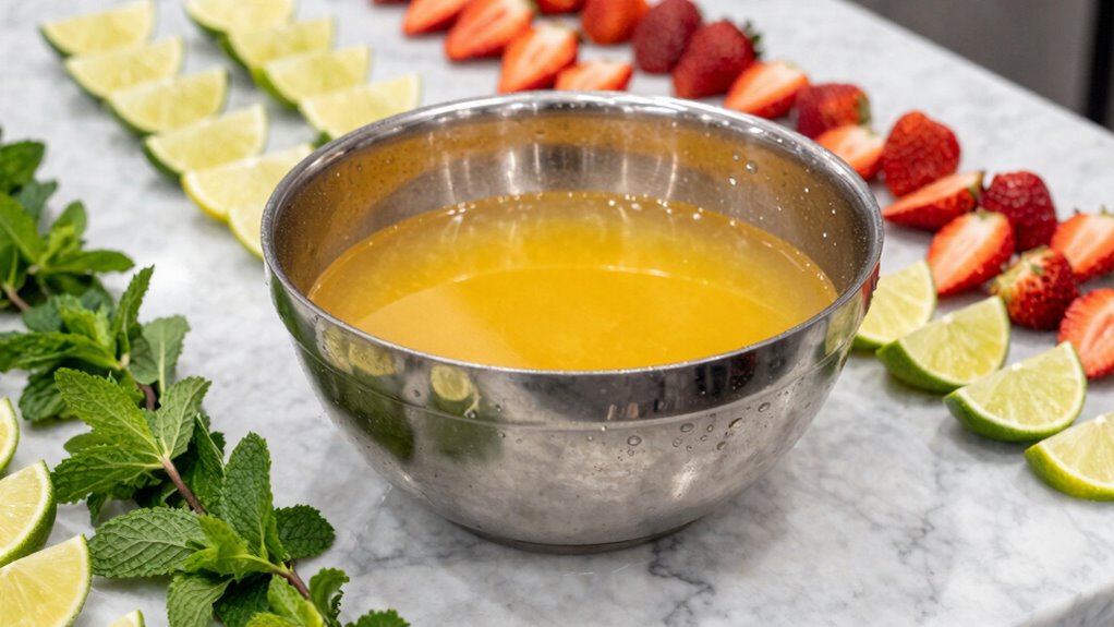 balance flavors and garnishes