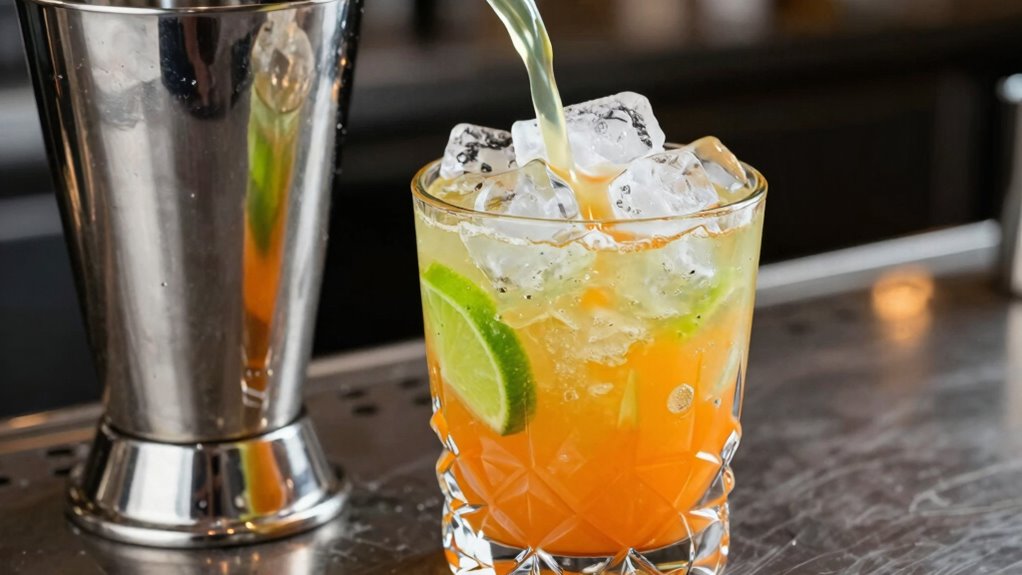 balance ingredients garnishes glassware