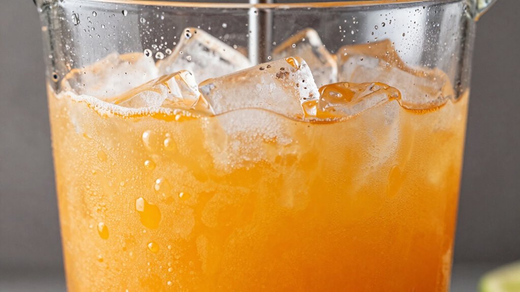 balance of sugar and ice