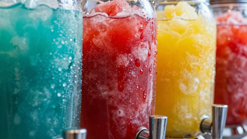 balanced sweeteners and freezing control