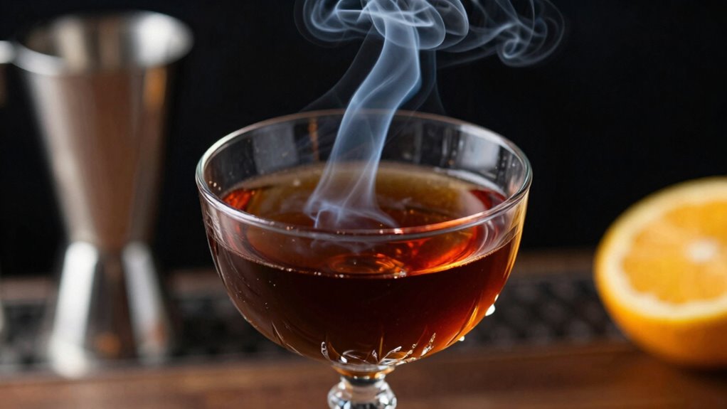 balancing smoke in cocktails