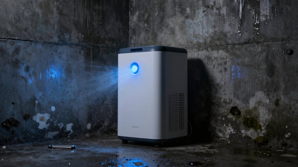 basement moisture control options