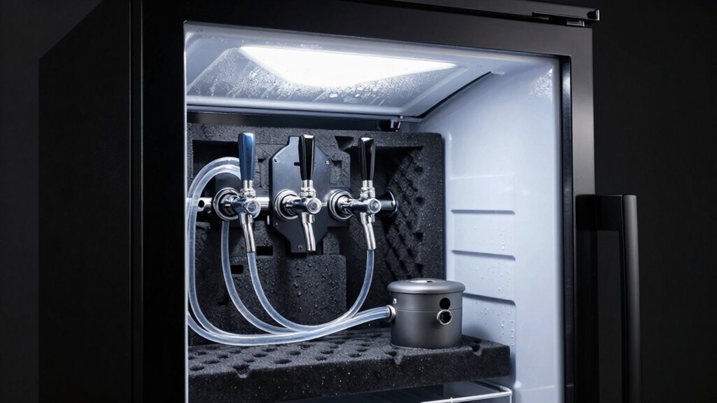 chest freezer into kegerator