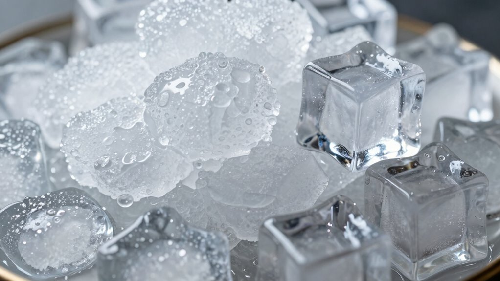 chewable flavor enhancing ice