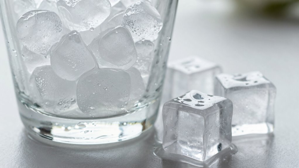 chewable ice enhances sensory experience