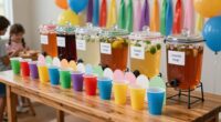 child friendly drink station