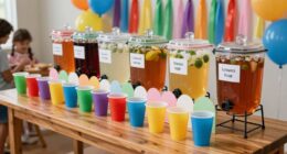 child friendly drink station