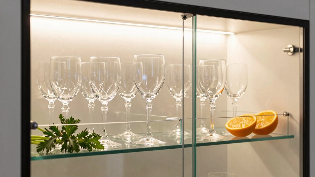 chipped and smelly glassware storage