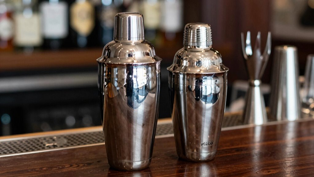 choose shaker matching bartending style