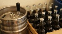 choosing between kegging and bottling