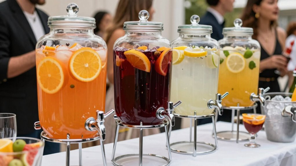 choosing themed drink dispensers