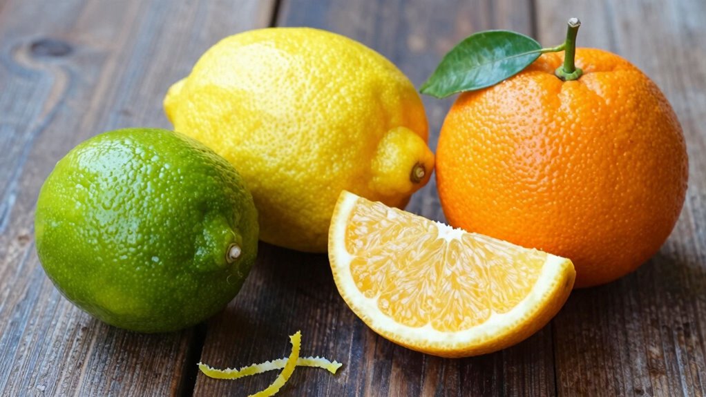 citrus flavors and uses