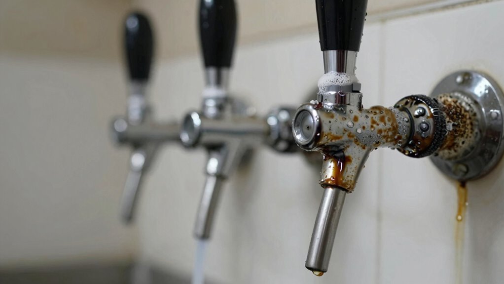 clean beer lines regularly