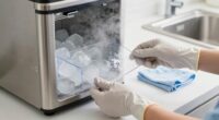 clean ice maker properly