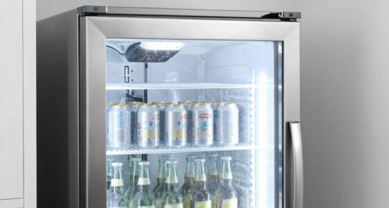 control mold in beverage refrigerators