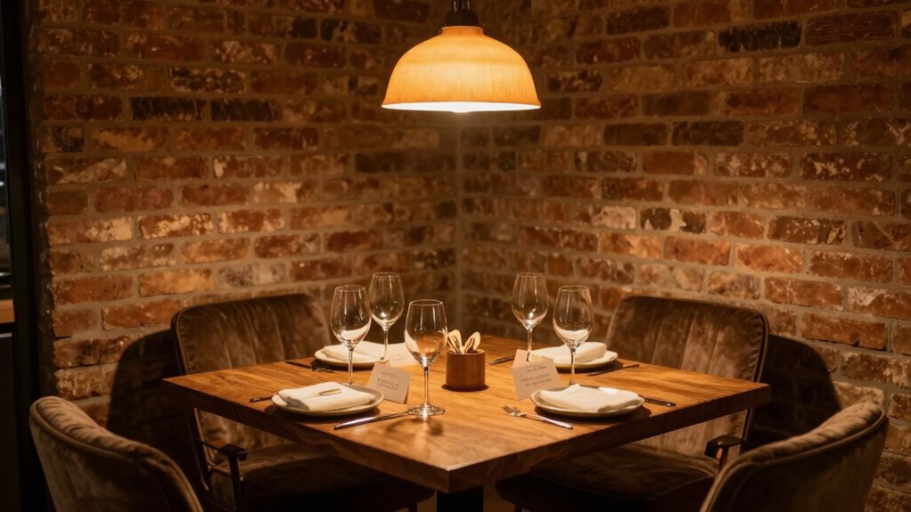 create inviting tasting space