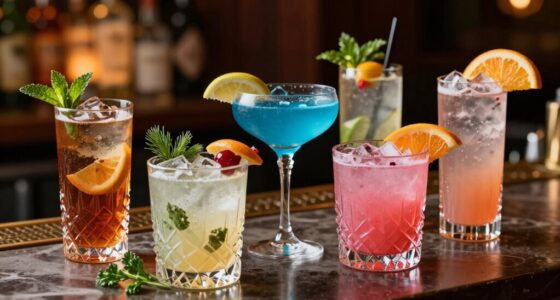 create popular signature drinks