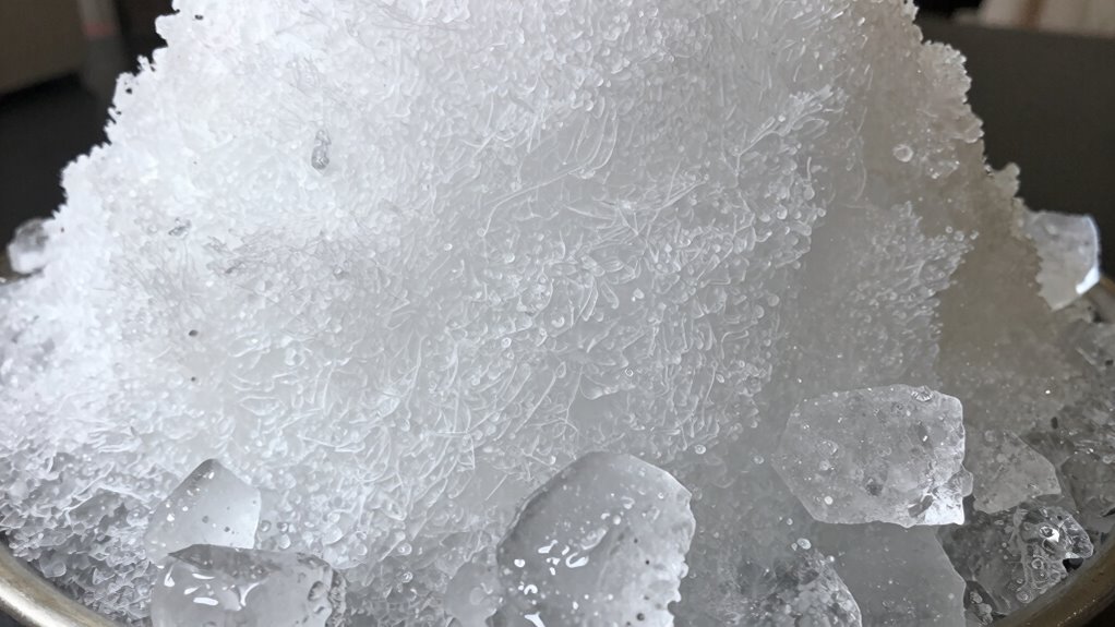 crushed ice for efficiency