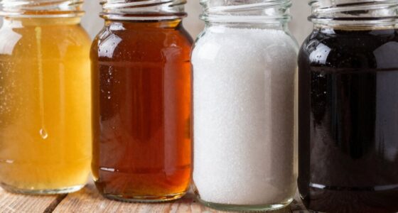 different natural sweeteners options