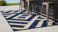 durable cleanable bar rugs
