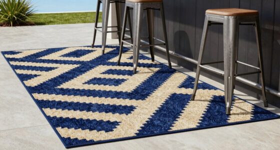 durable cleanable bar rugs