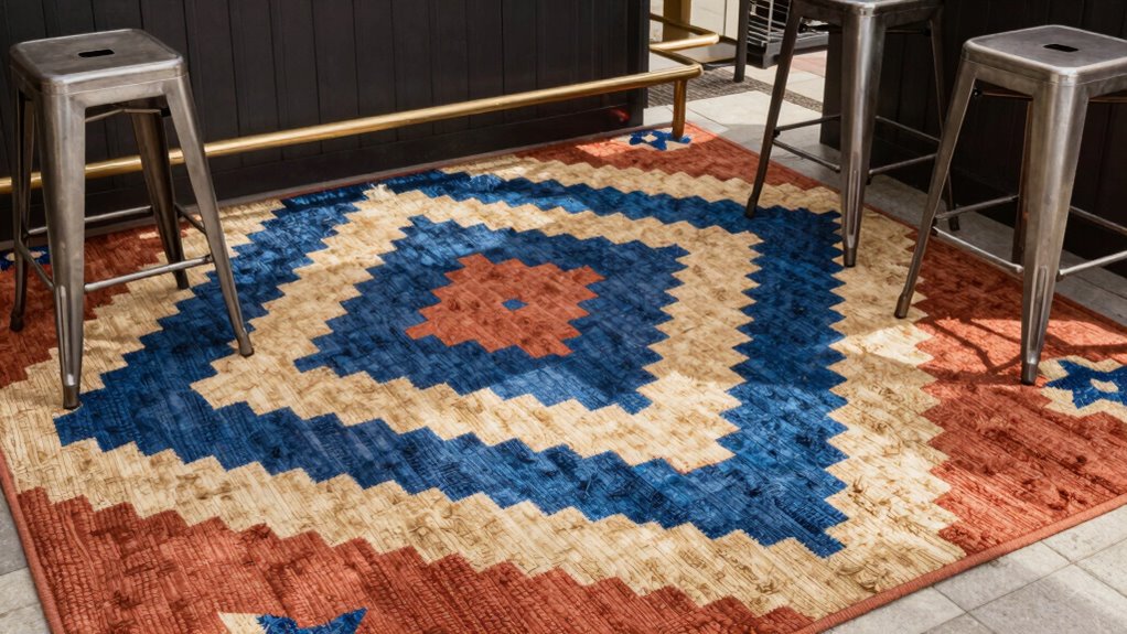 durable stylish safe outdoor rugs