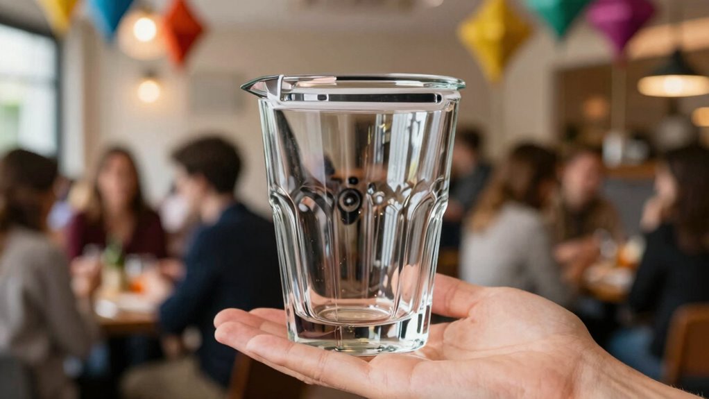 durable stylish spill proof glassware