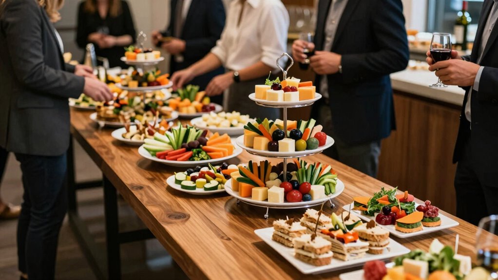 efficient accessible party layout