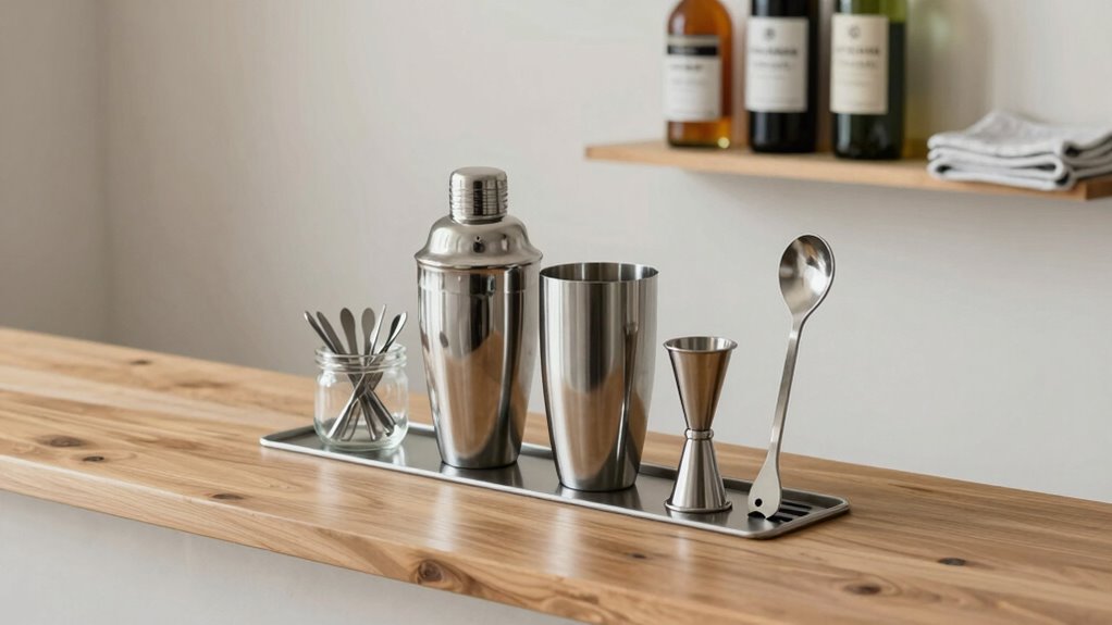 efficient organized bar storage