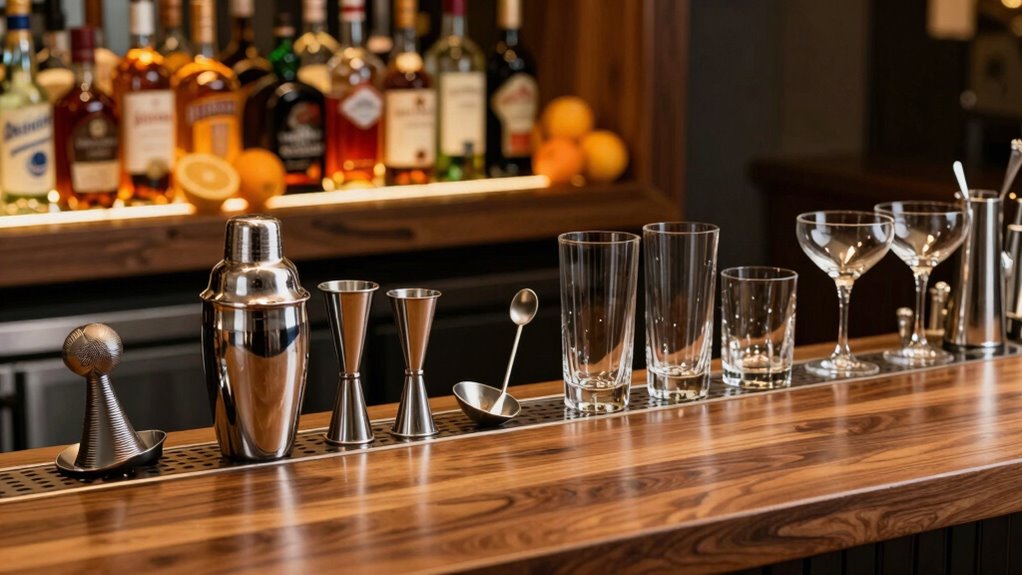 efficient organized cocktail preparation