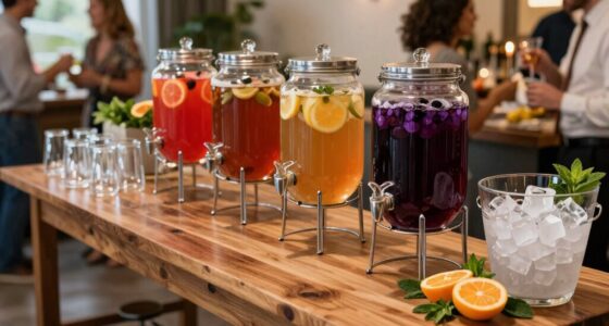 efficient party drink station