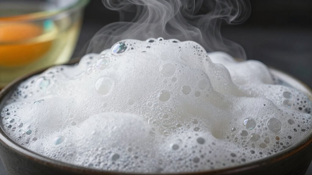 egg free foam alternatives