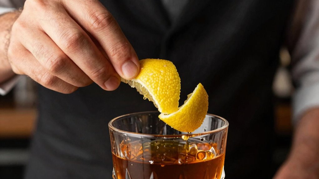 elegant citrus garnish techniques