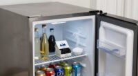 eliminate beverage fridge odors