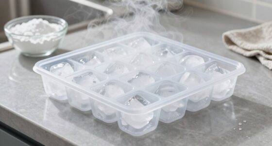 eliminate ice tray odors