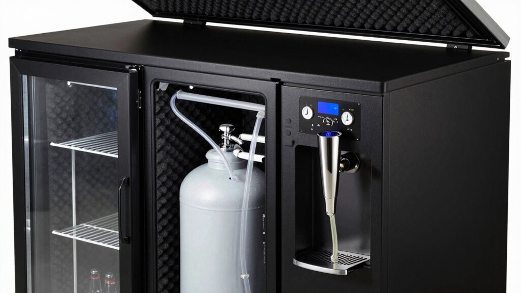 essential keezer components setup