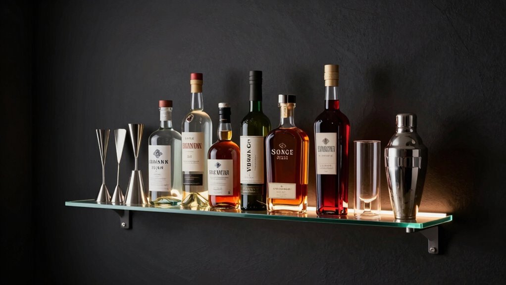 essential spirits and mixers