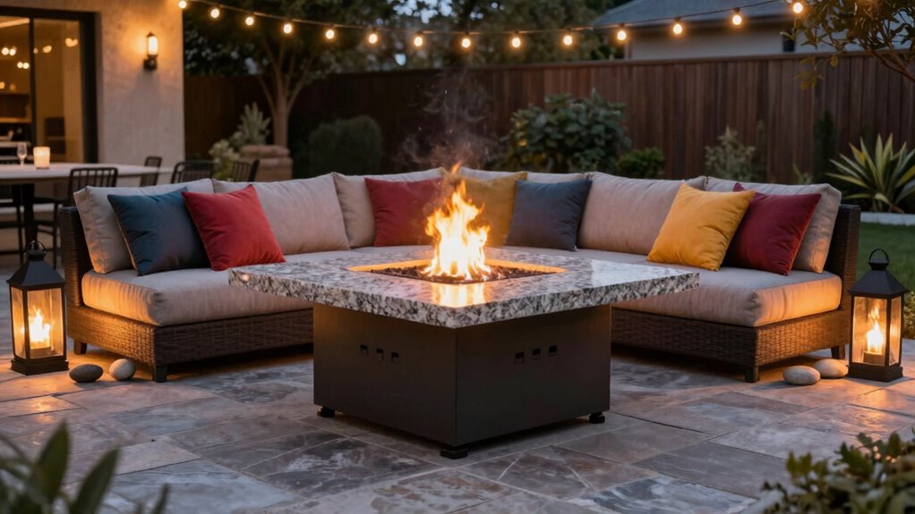 fire pit size and safety