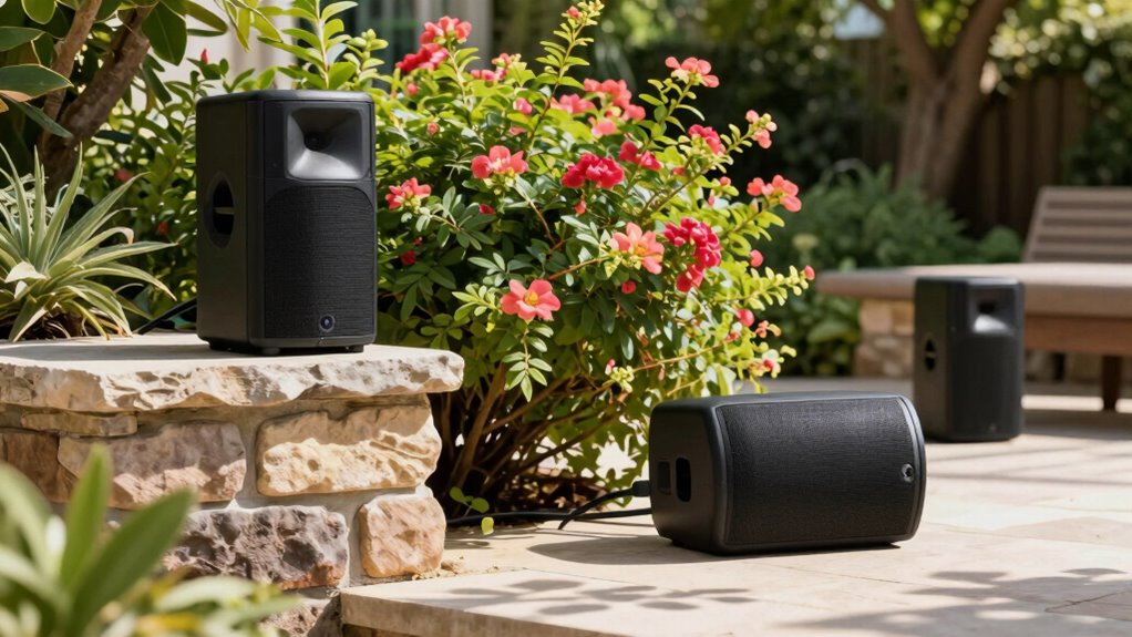fix outdoor speaker issues