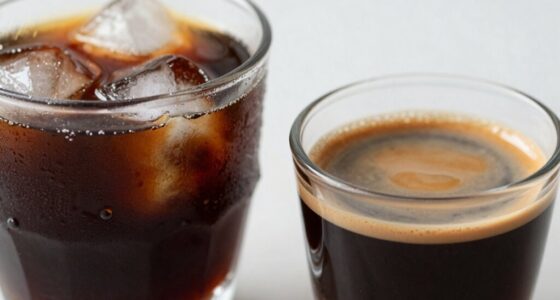 flavor and temperature differences