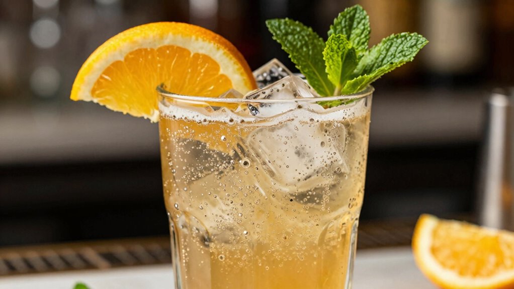 fresh ingredients lively bubbles