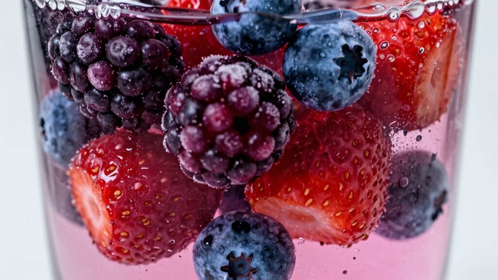 frozen fruit cooling method