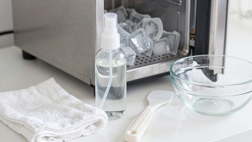 gather cleaning supplies beforehand