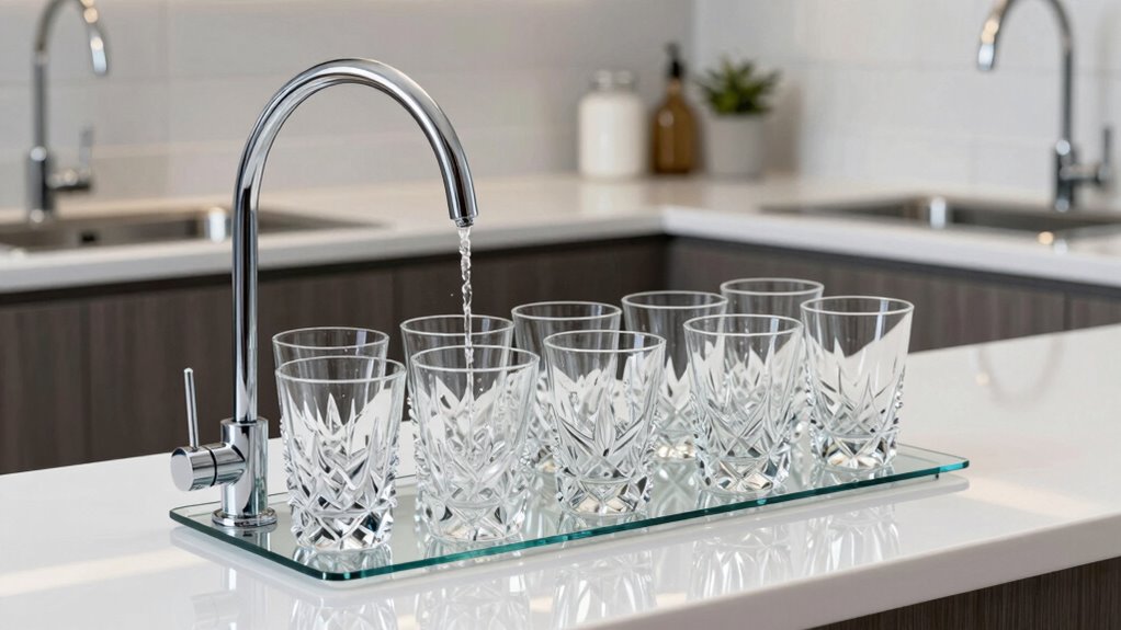 glass rinsers improve hygiene