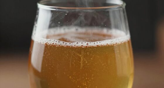 glass shape influences aroma