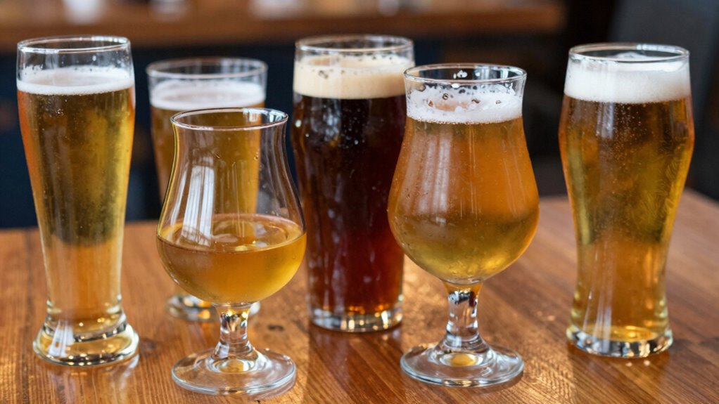 glass shapes enhance beer experience